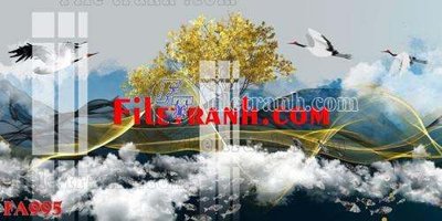 Tệp tin gốc File gốc in bộ tranh decor treo tráng gương canvas FA995 (dùng cho in ấn) chuyên nghiệp