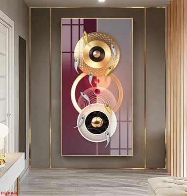 File tranh gốc File tranh tráng gương hiện đại FG3064 chủ đề hiện đại