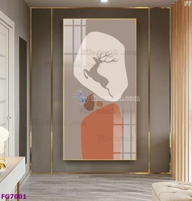 Download file gốc File bộ tranh tráng gương hiện đại FG7001 (in mica) logo