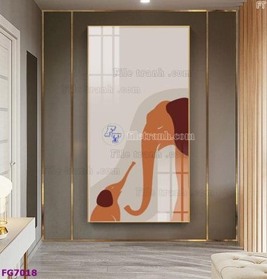 Tải file File bộ tranh tráng gương hiện đại FG7018 (ảnh gốc) file TIFF