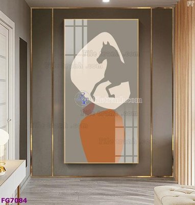 Chi tiết file gốc File bộ tranh tráng gương hiện đại FG7084 (cho in tráng gương)