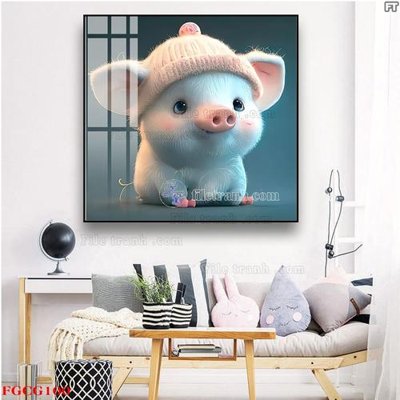 Tệp tin gốc Tranh 12 con giáp FGCG100 (dùng cho in ấn) chuyên nghiệp