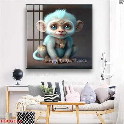 Download file Tranh 12 con giáp FGCG114 (gốc) in mica ốp bếp