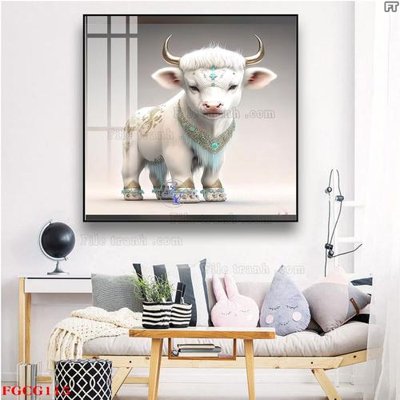 File in lụa Tranh 12 con giáp FGCG115 (chất lượng cao) Tranh 12 con giáp FGCG115