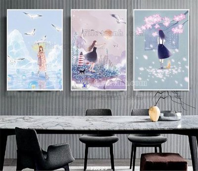 File gốc in ấn File tranh hiện đại pha lê gương FK023 (sẵn sàng tải về)