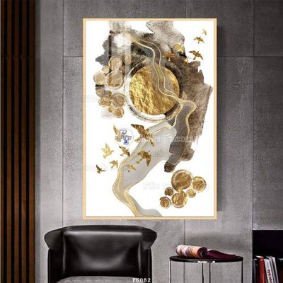 File tranh gốc File tranh hiện đại pha lê gương FK082 (bản quyền) Filetranh.com