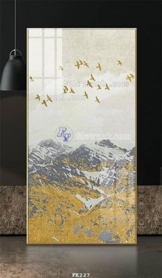 Tải file File tranh hiện đại pha lê gương FK227 (gốc) chủ đề phong thủy