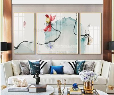 File tranh in trần File tranh hiện đại pha lê gương FK237 (ảnh gốc siêu nét)