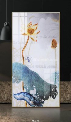 File gốc File tranh hiện đại pha lê gương FK239 (chủ đề hiện đại) trang trí