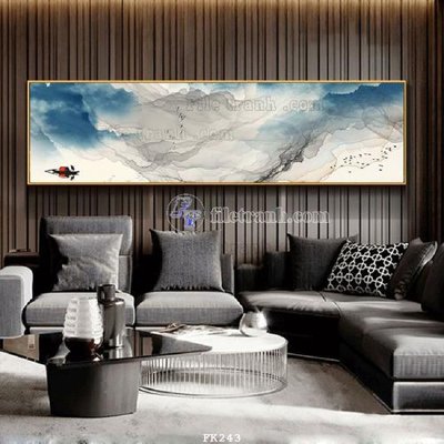 Hình ảnh gốc File tranh hiện đại pha lê gương FK243 (để in khổ lớn)