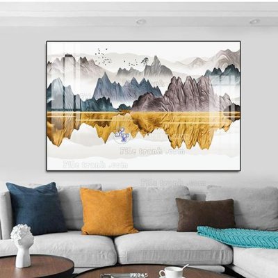 File tranh File tranh hiện đại pha lê gương FK245 (ảnh gốc) độ nét vượt trội