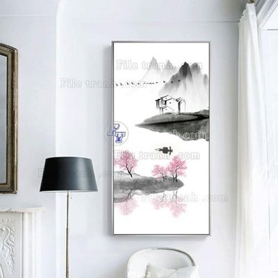 File tranh File tranh hiện đại pha lê gương FK262 (file gốc) chuẩn màu in