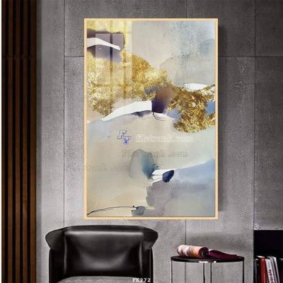 File tranh File tranh hiện đại pha lê gương FK272 (bản gốc) in lụa dán tường