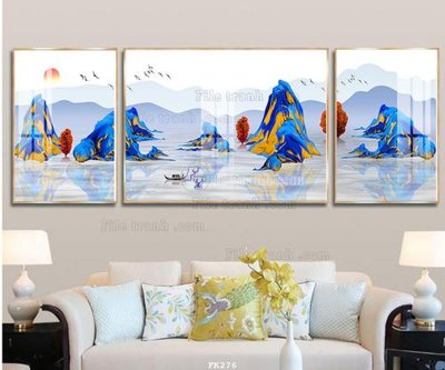 File ảnh File tranh hiện đại pha lê gương FK276 (gốc) in standee