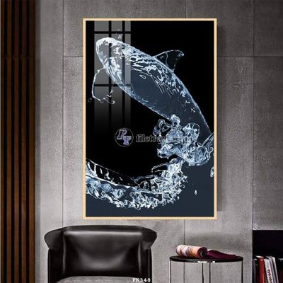 File tranh File tranh hiện đại pha lê gương FK348 (gốc) in backlit film