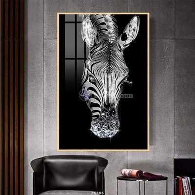 File in ấn File tranh hiện đại pha lê gương FK386 chuyên nghiệp