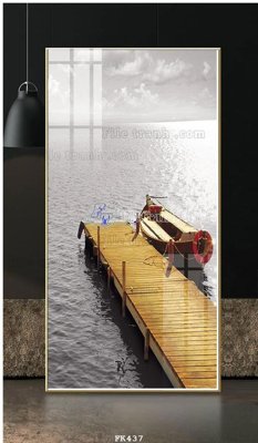 Download file ảnh gốc File tranh hiện đại pha lê gương FK437 để in ấn