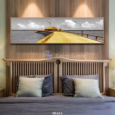 File tranh File tranh hiện đại pha lê gương FK483 (bản gốc) trang trí văn phòng