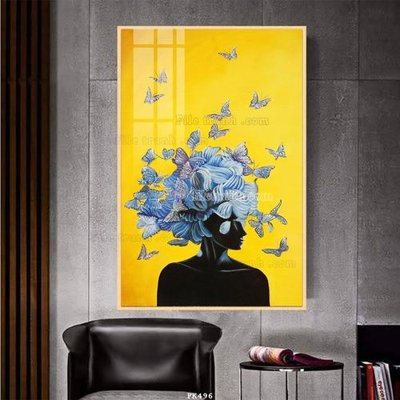 Download file gốc File tranh hiện đại pha lê gương FK496 (dùng cho in ấn)