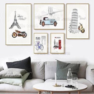 Tải file File tranh hiện đại pha lê gương FK517 (PSD) cho in tranh kính