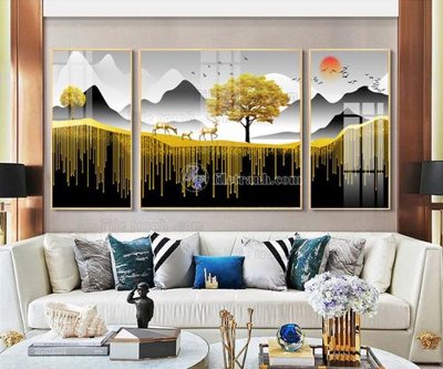 Tệp tin gốc File tranh hiện đại pha lê gương FT034 (chất lượng) File tranh hiện đại pha lê gương FT034