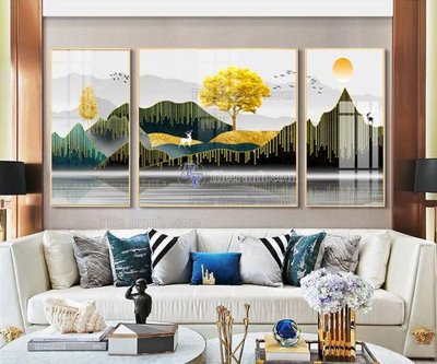 File in ấn chuyên nghiệp File tranh hiện đại pha lê gương FT056 (file gốc)