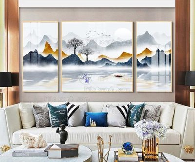 File gốc File tranh hiện đại pha lê gương FT067 (in tráng gương) nghệ thuật