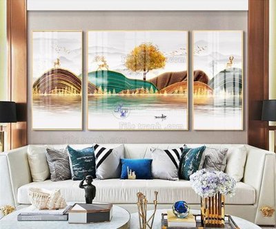 File PSD File tranh hiện đại pha lê gương FT083 (gốc) cho in quảng cáo