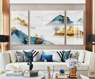 File gốc File tranh hiện đại pha lê gương FT095 cho in ấn và thiết kế