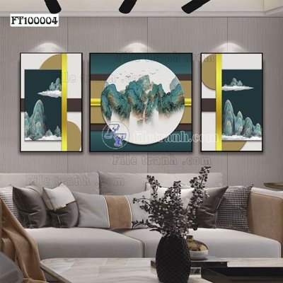 File tranh gốc File tranh hiện đại pha lê gương FT100004 (bản quyền) độc đáo