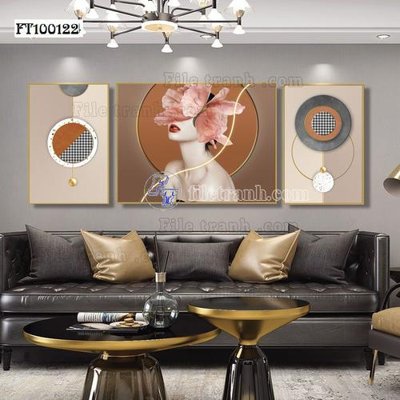 Download file File tranh hiện đại pha lê gương FT100122 (gốc) in mica bàn thờ