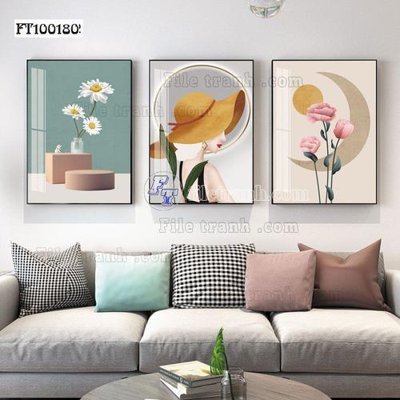 Tải file gốc File tranh hiện đại pha lê gương FT100180 (bản PSD) chỉnh sửa được