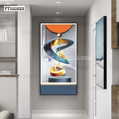File ảnh File tranh hiện đại pha lê gương FT100225 (gốc) in quảng cáo ngoài trời