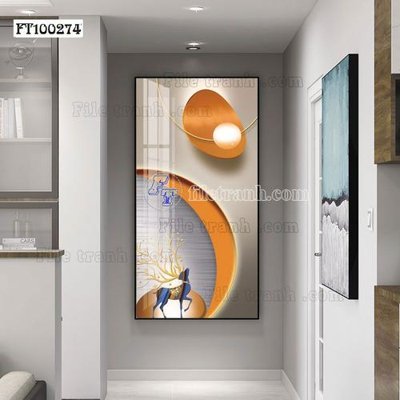 Chi tiết file gốc File tranh hiện đại pha lê gương FT100274 (cho in tráng gương)