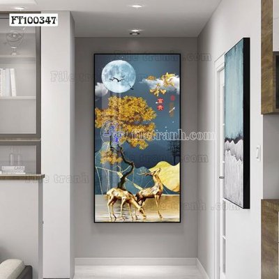 Download file gốc File tranh hiện đại pha lê gương FT100347 (in mica) logo