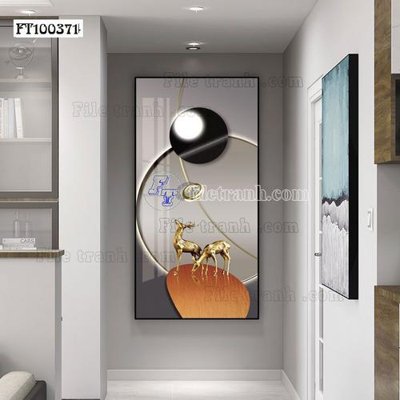 File PSD in ấn File tranh hiện đại pha lê gương FT100371 (chất lượng cao)