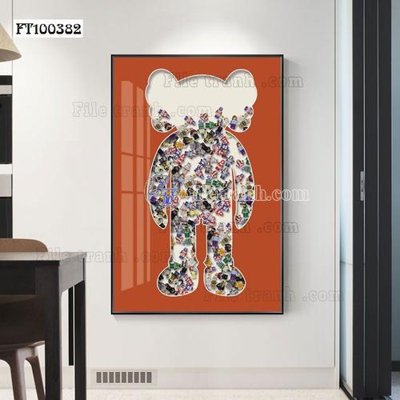 Tải file tranh File tranh hiện đại pha lê gương FT100382 (gốc) tại Filetranh.com