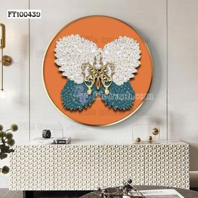 File ảnh File tranh hiện đại pha lê gương FT100439 (gốc) in quảng cáo ngoài trời