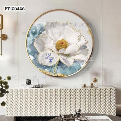 Tải file File tranh hiện đại pha lê gương FT100446 (PSD) cho in tranh 3D