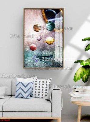 File PSD File tranh bộ hiện đại FT10047 (chất lượng in ấn)