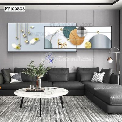 File gốc File tranh hiện đại pha lê gương FT100505 (cho in ấn) từ kho Filetranh