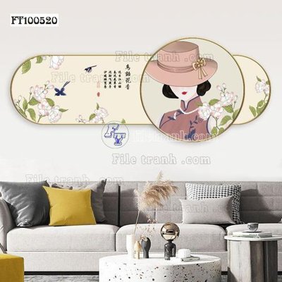 Download file gốc File tranh hiện đại pha lê gương FT100520 (in mica) trong suốt