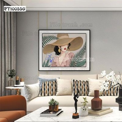 Download file File tranh hiện đại pha lê gương FT100556 (gốc) in mica đèn LED