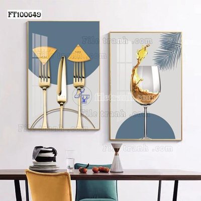 Tải file File tranh hiện đại pha lê gương FT100649 (PSD) cho in tranh kính