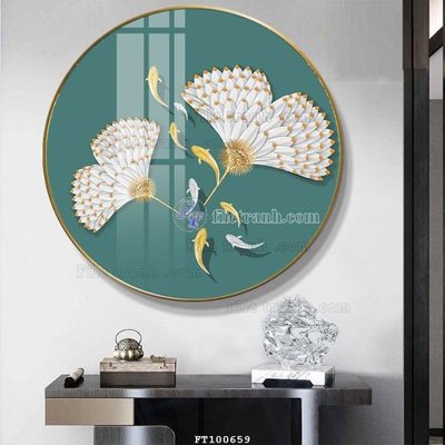 File tranh gốc File tranh hiện đại pha lê gương FT100659 (sắc nét từng chi tiết)