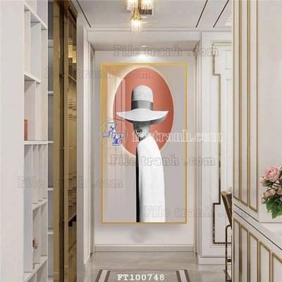 File gốc File tranh hiện đại pha lê gương FT100748 (in lụa) chi tiết cao