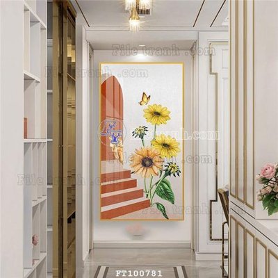 File gốc File tranh hiện đại pha lê gương FT100781 (trang trí) phòng làm việc