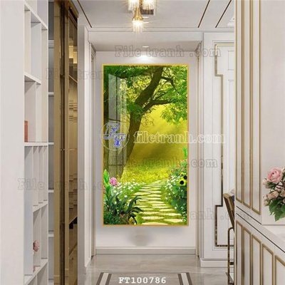 Mua file gốc File tranh hiện đại pha lê gương FT100786 (chất lượng) tại Filetranh.com