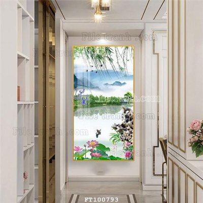 Tải file gốc File tranh hiện đại pha lê gương FT100793 (in khổ lớn) không mờ