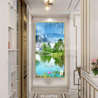 Download file File tranh hiện đại pha lê gương FT100794 (chuẩn in) File tranh hiện đại pha lê gương FT100794